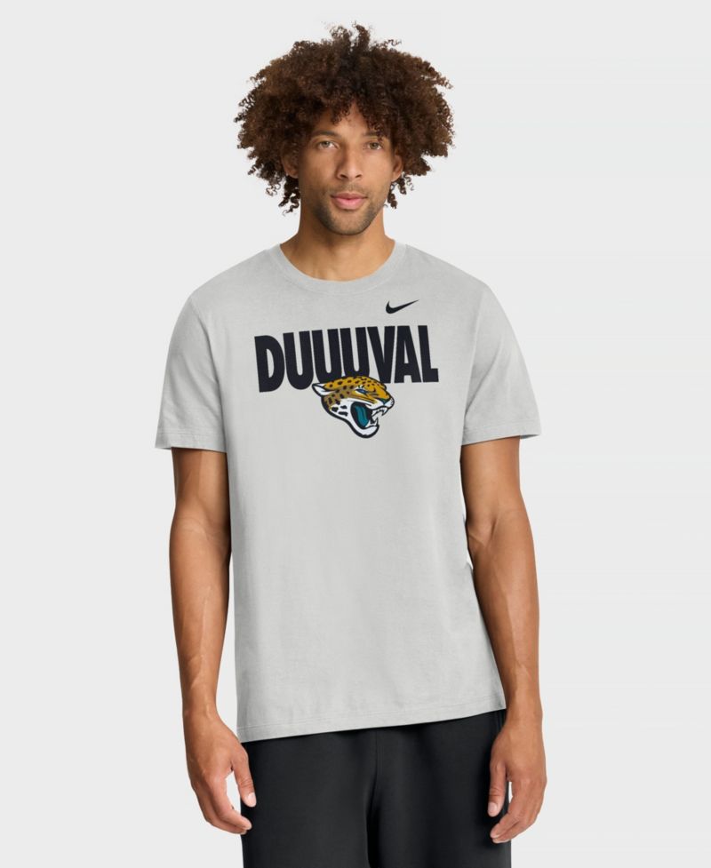 Men's Gray Jacksonville Jaguars We Run This T-Shirt