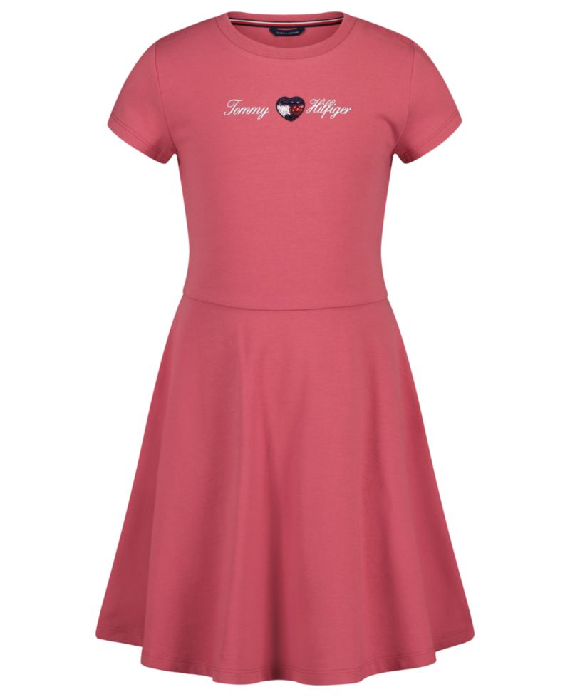 Girls' 7-16 Short-Sleeve Dress