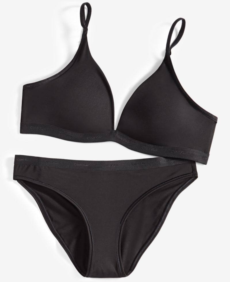 Women's Form To Body Lightly Lined Triangle Bralette QF6758