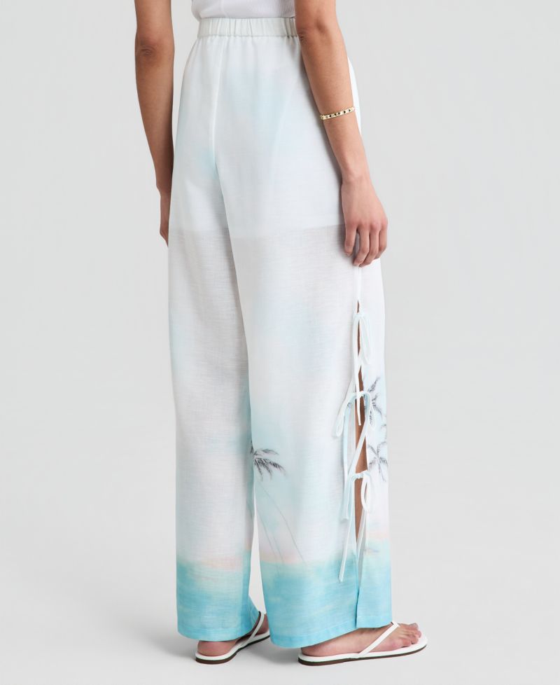 Women's High-Rise Wide-Leg Drawstring Pants