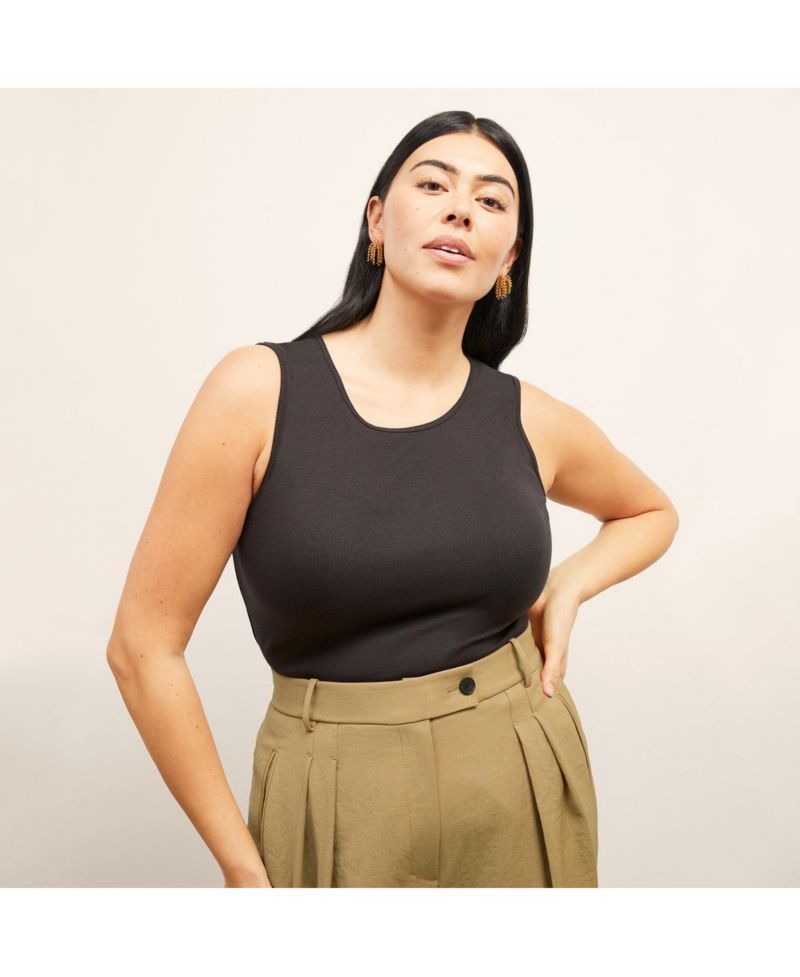 Women's Paige Tank - Ribbed Pima Cotton