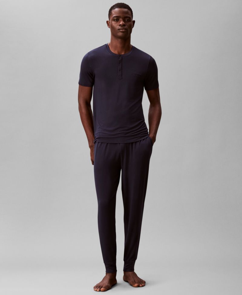 Men's UltraSoft Stretch Sleep Henley