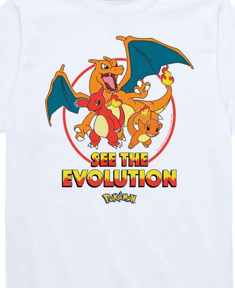 Pok&eacute;mon Big Boys See The Evolution Graphic T-Shirt