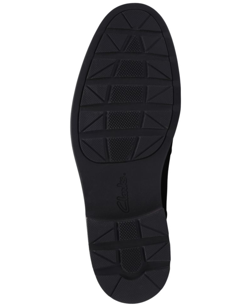 Men's Emmet Step Leather Round-Toe Loafers