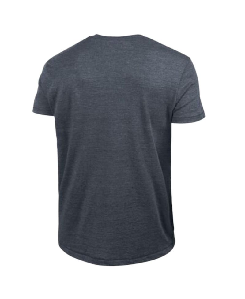 Men's Navy West Virginia Mountaineers Vintage Triumph Tri-Blend T-Shirt