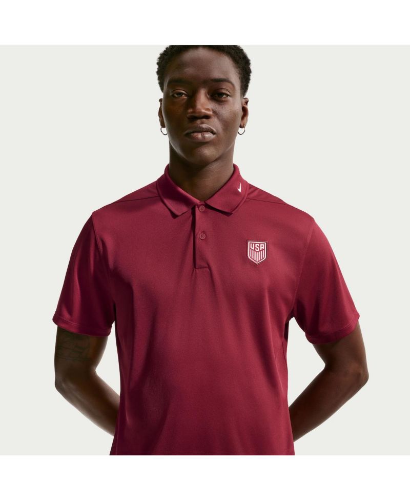 Men's Royal USMNT Dri-FIT Victory Polo Shirt