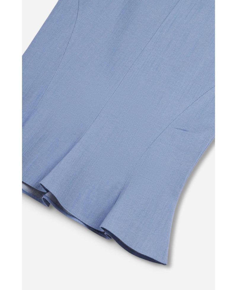 Women's Fishtail Midi Slim-Fit Skirt