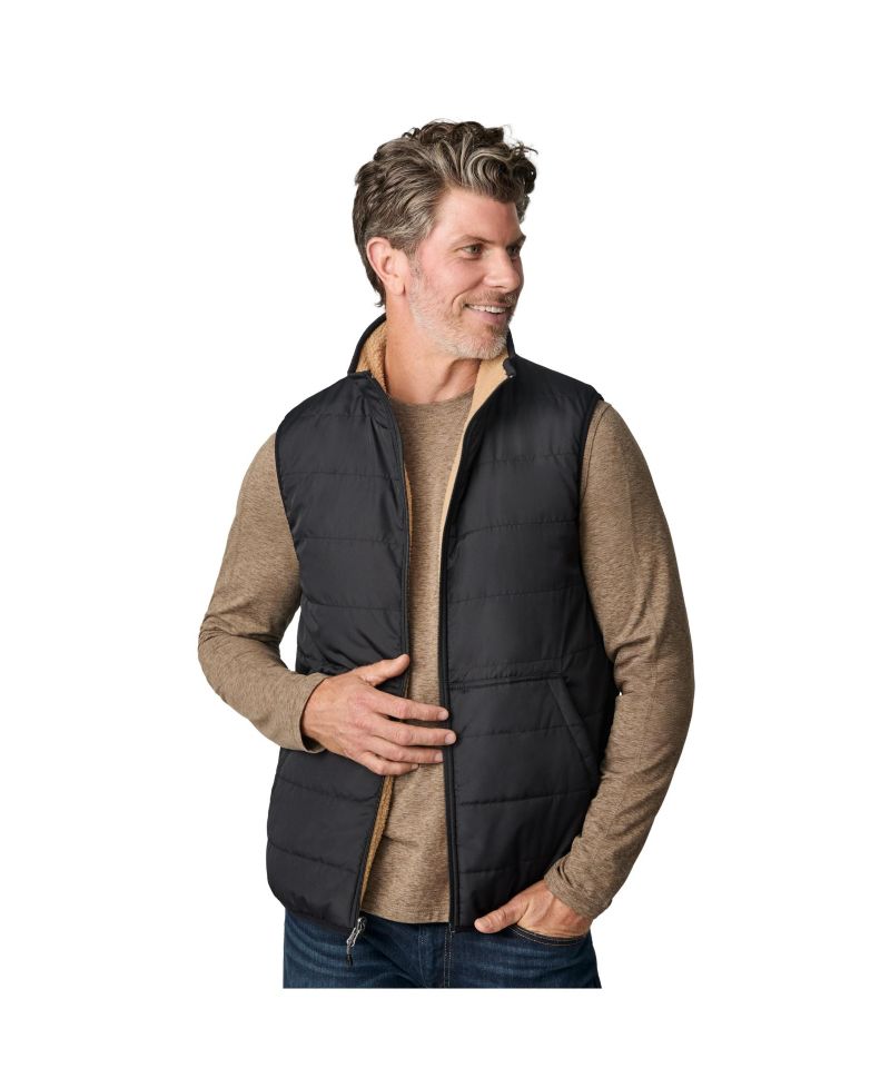 Men's Atlas II Quilted Reversible Sherpa Vest