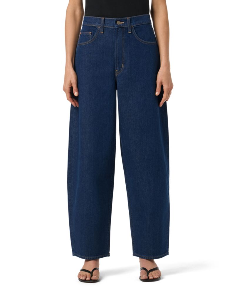 Women's Bailey Relaxed Barrel High-Waisted Wide-Leg Jeans