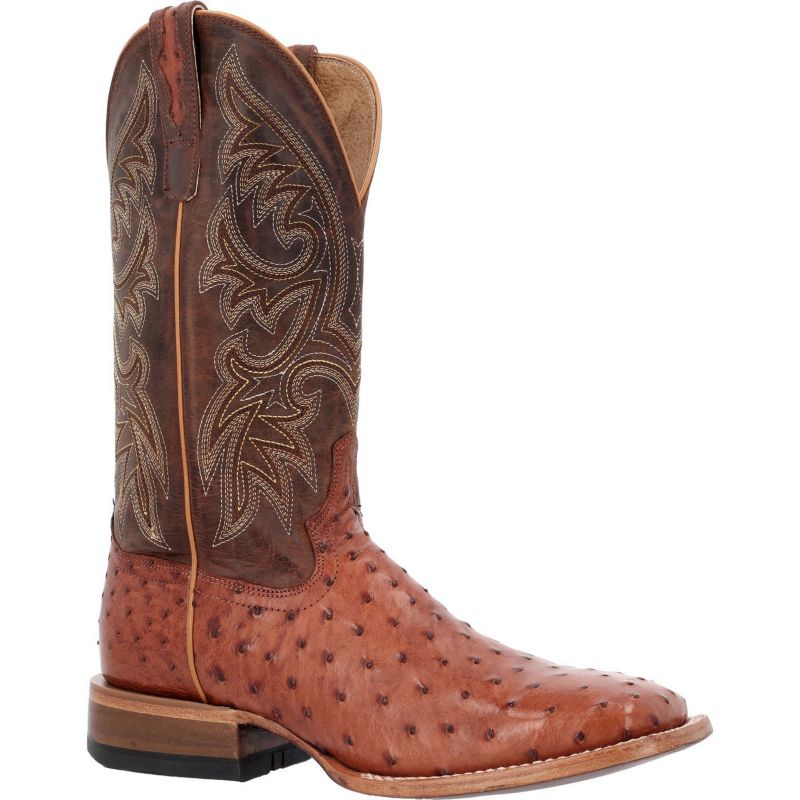 Men's Premium Exotics Full-Quill Ostrich Western Boot
