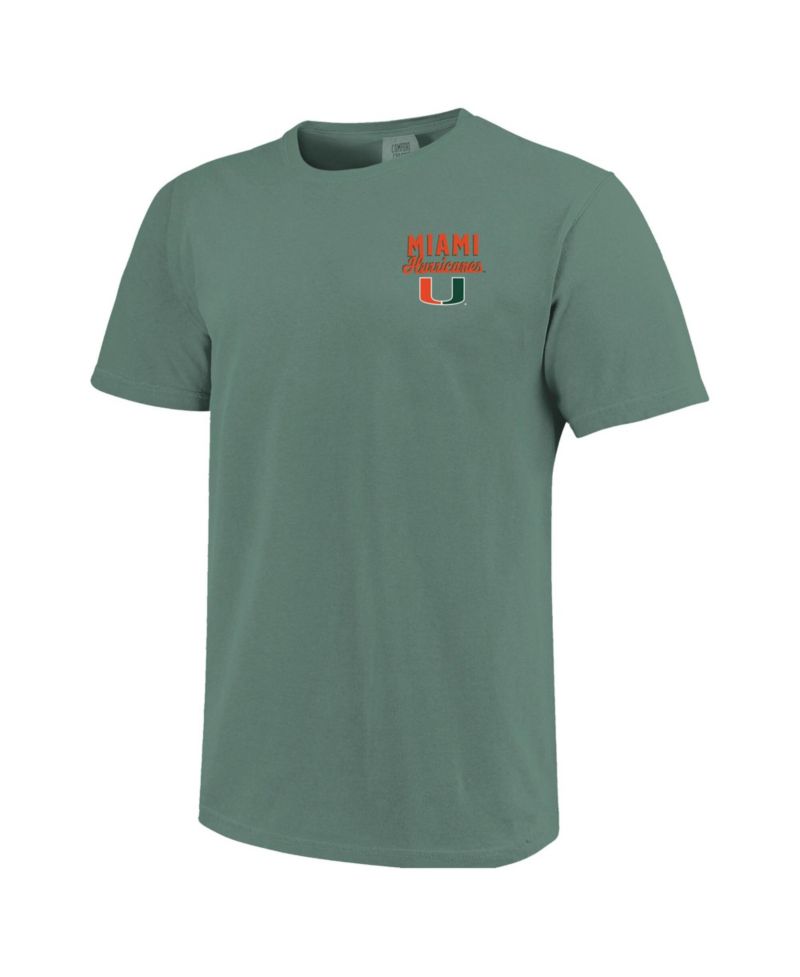 Men's Green Miami Hurricanes America's Team T-Shirt