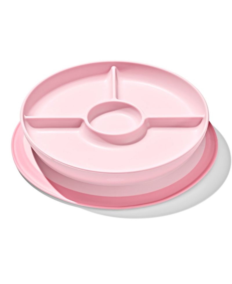 Tot Stick Stay Suction Divided Plate