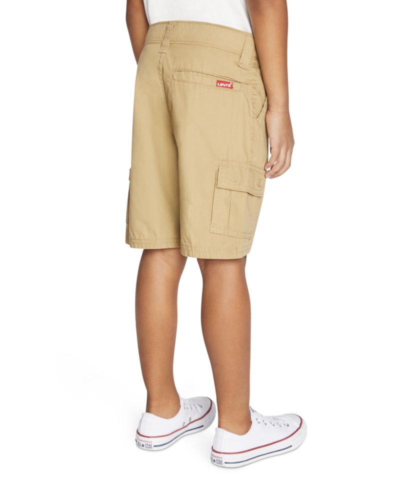 Boys' 2T-7 Relaxed Fit Adjustable Waist Cargo Shorts