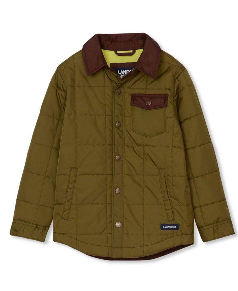 Boys' 4-20 Water-Resistant Quilted Jacket