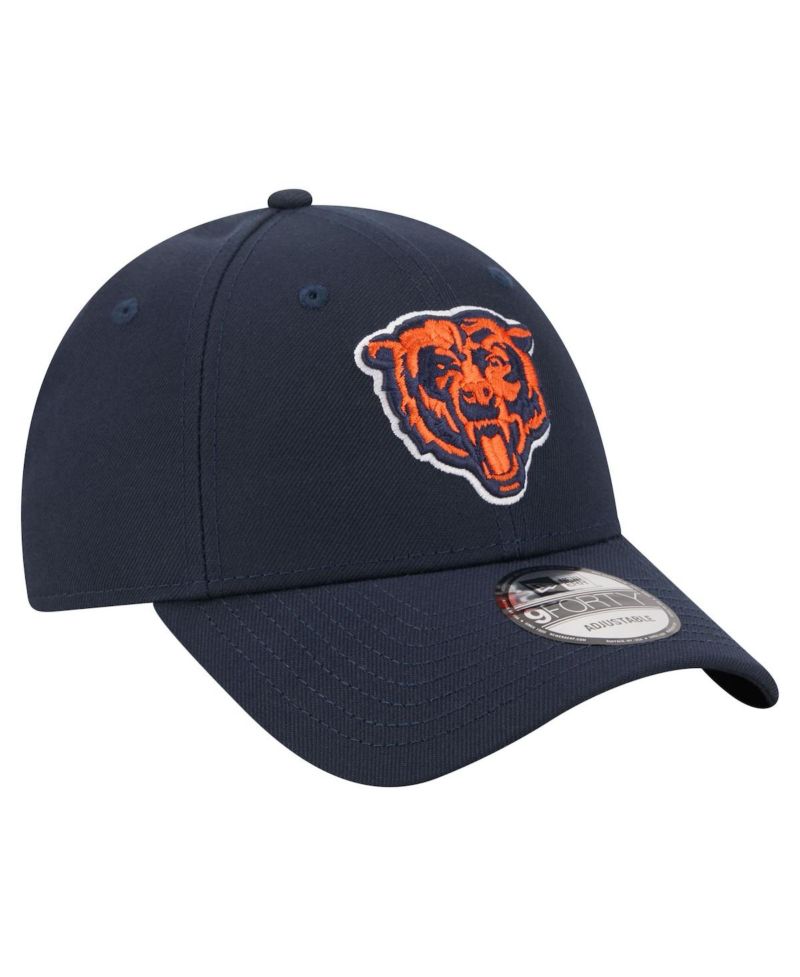 Men's Navy Chicago Bears Core Team 9FORTY Adjustable Hat