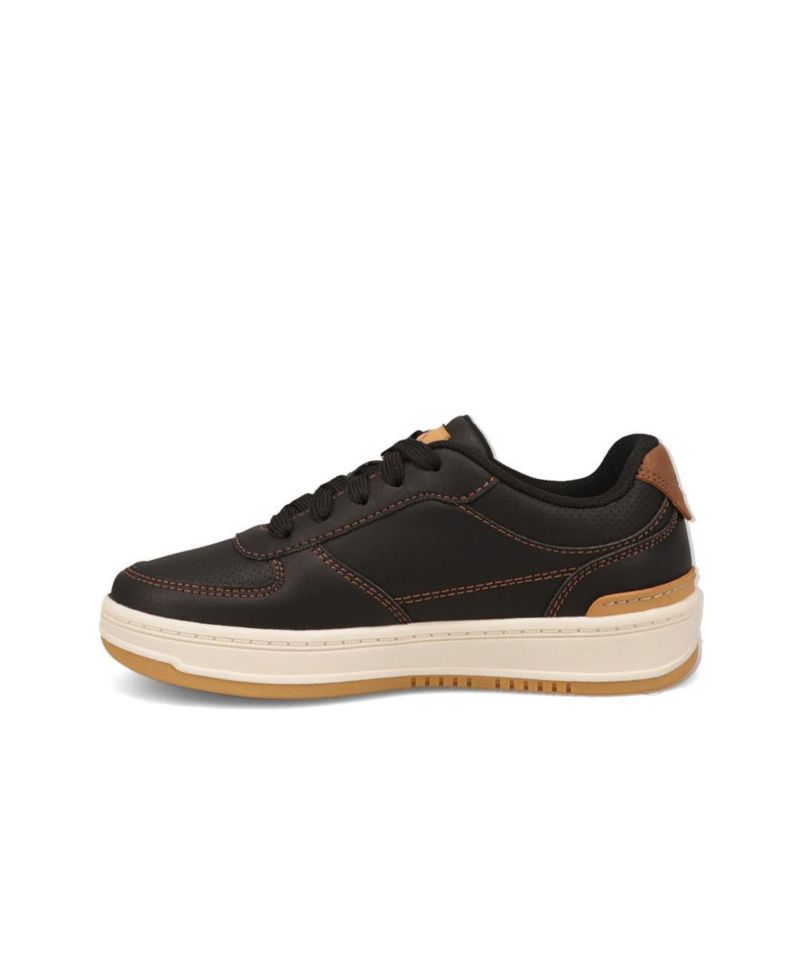 Big Boys' Frederick Low-Top Lace-Up Retro Sneakers