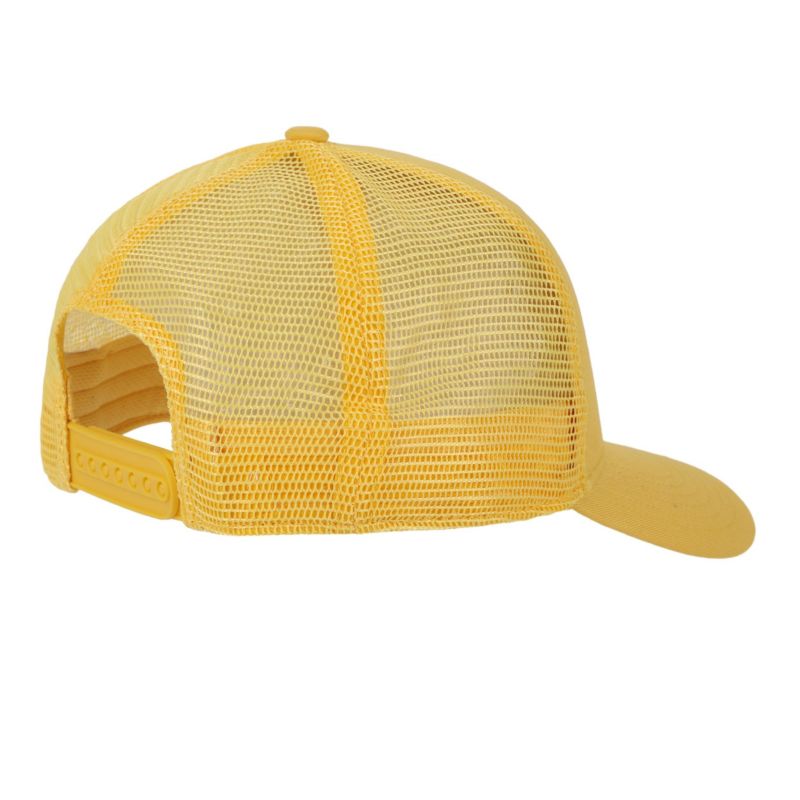 Men's Stacked Patch Logo Clementine Trucker Hat