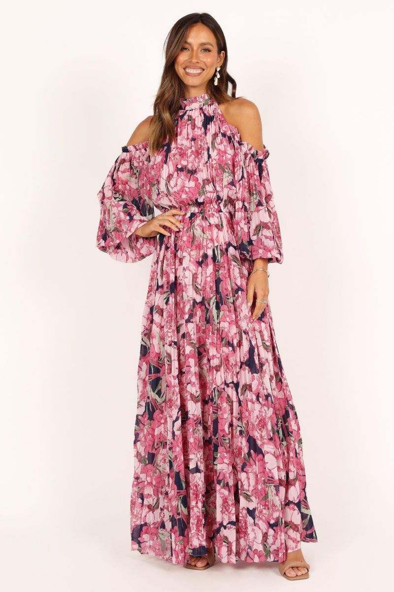 Women's Hilary Pleated Maxi Dress