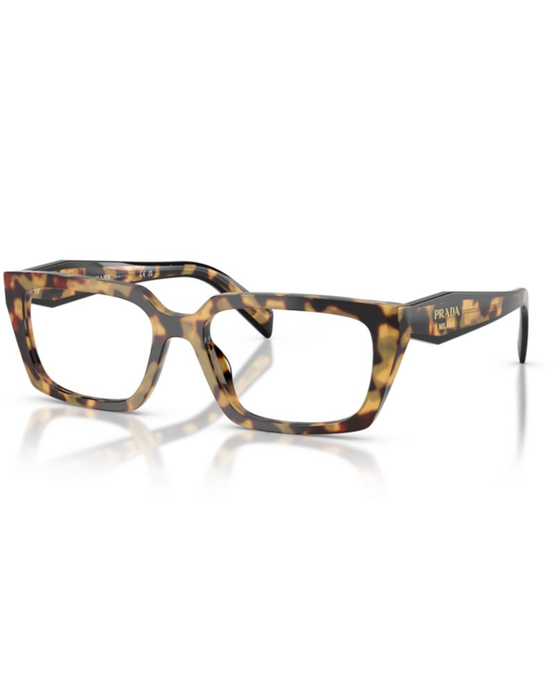 Woman Rectangle Plastic PR D05V Eyeglasses
