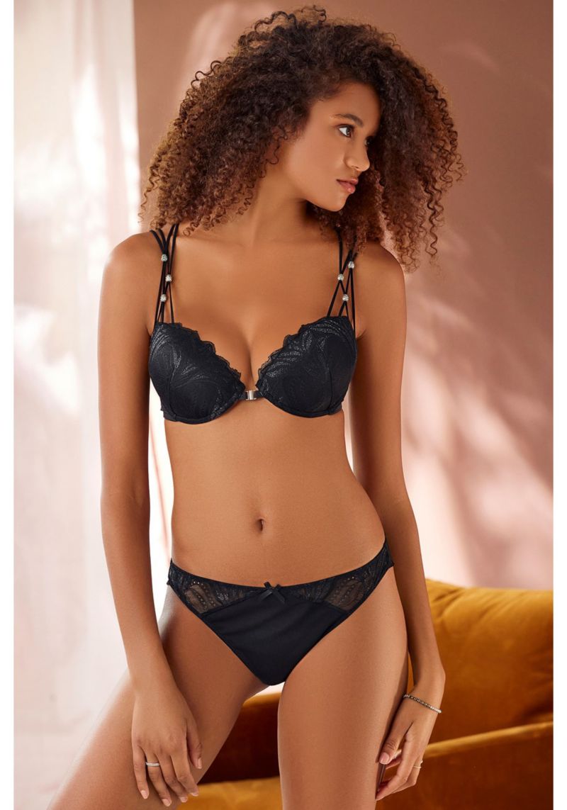 Women's Strappy Removable Pads Push-Up Padded Push-Up Bra