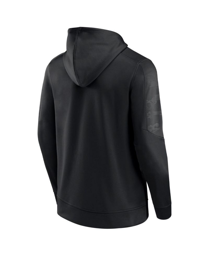 Men's Black Oklahoma Sooners On The Ball Pullover Hoodie
