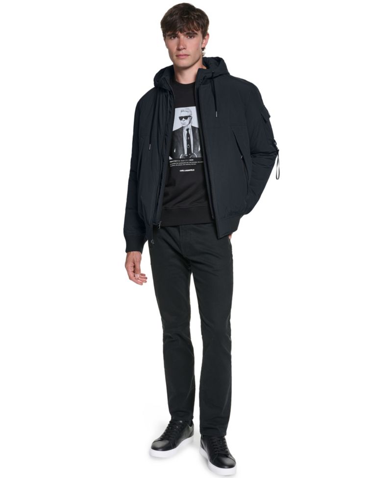 Men's Taslon Bomber Jacket