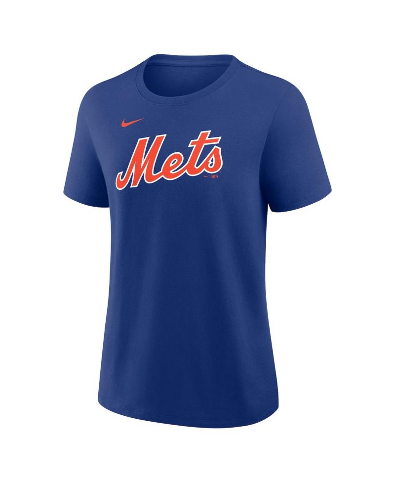 Women's Francisco Lindor Royal New York Mets Name & Number T-Shirt