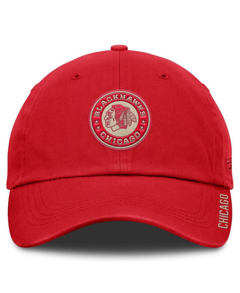 Women's Red Chicago Blackhawks 2025 NHL Winter Classic Adjustable Hat