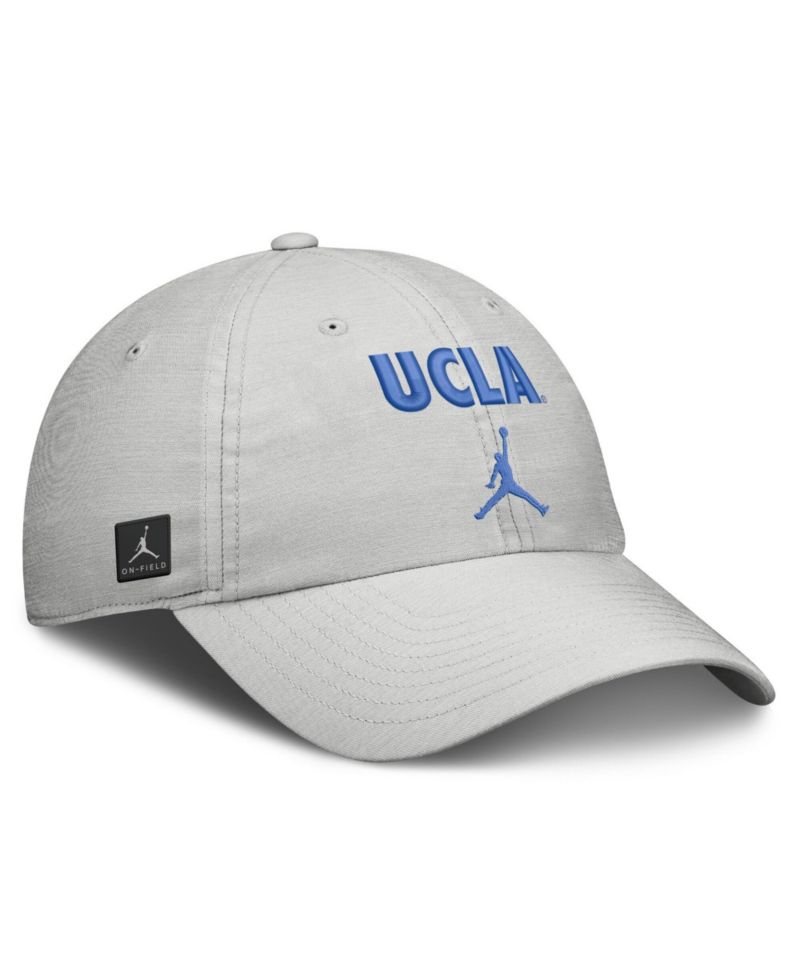 Men's and Women's Gray UCLA Bruins 2026 On-Field Gameday Club Adjustable Hat
