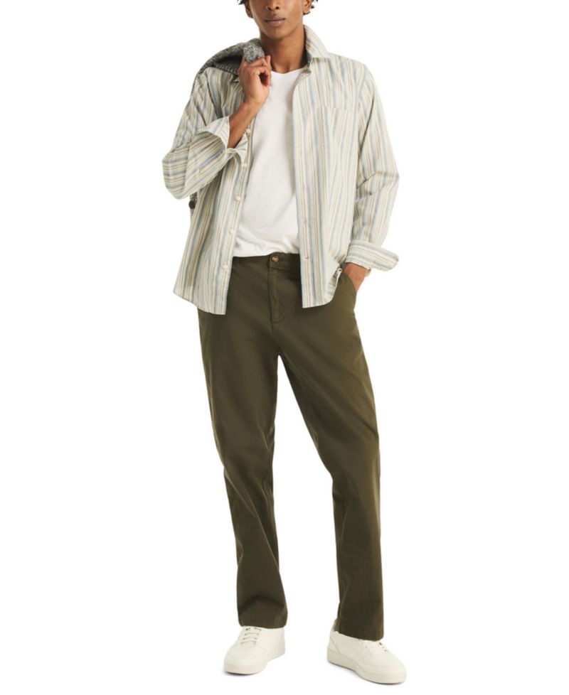 Men's Slub Long-Sleeve Shirt