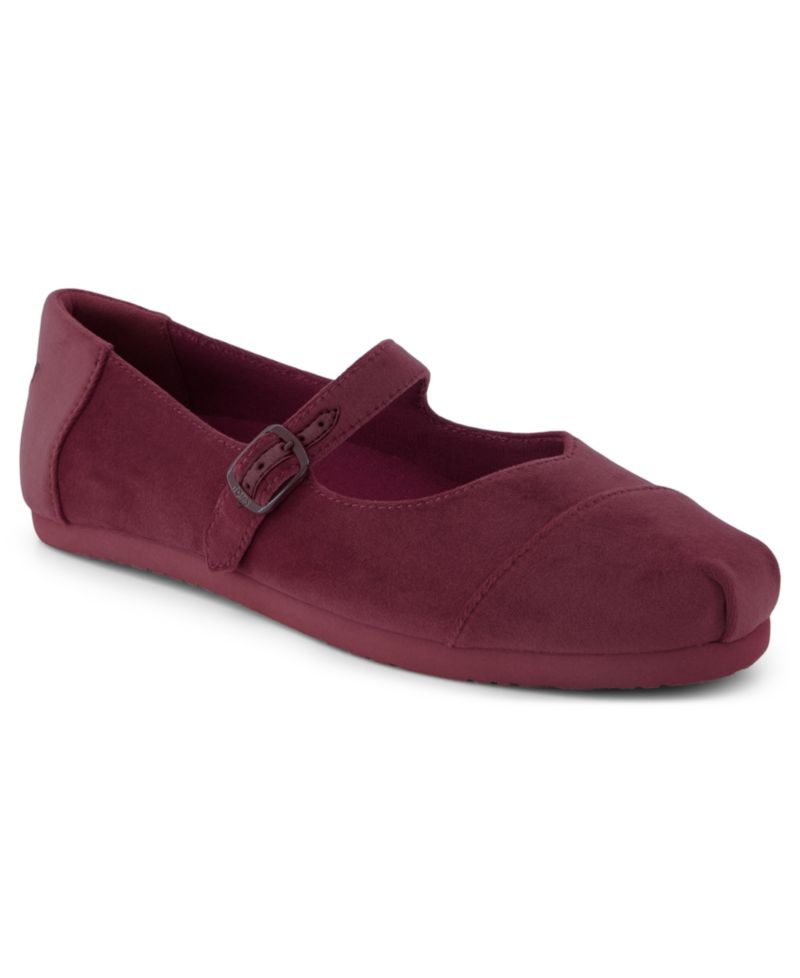 Women's Alpargata Mary Jane Buckled Espadrilles Flats
