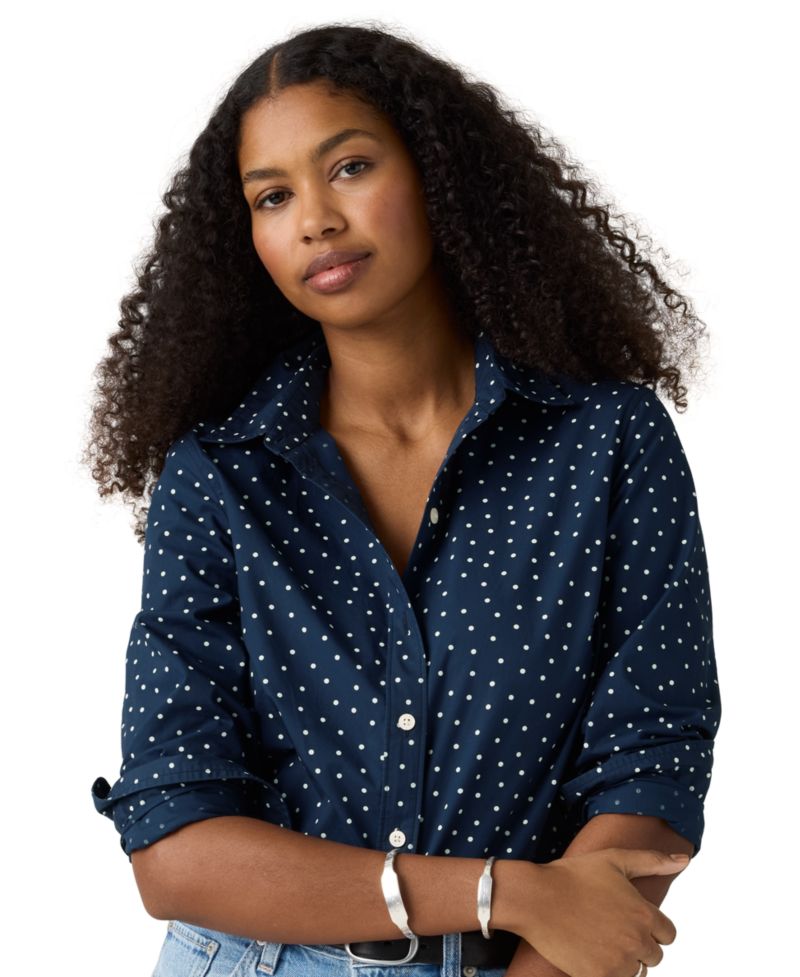 Women's Carlile Classic Poplin Long-Sleeve Shirt