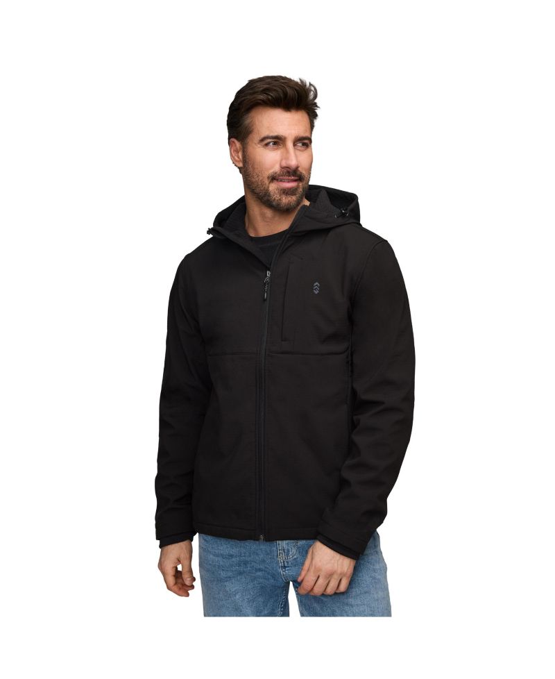 Men's Brick Fleece Lined Super Softshell Jacket
