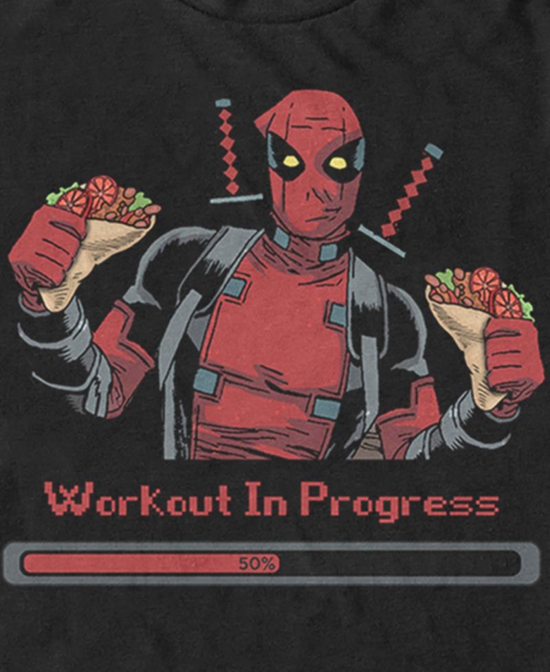 Men's DeadPool Progress Short Sleeve T-Shirt