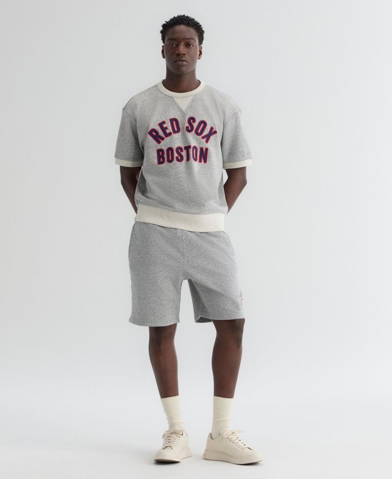 Men's Boston Red Sox Iconic Terry Relaxed-Fit Sweat Shorts, 8" Inseam