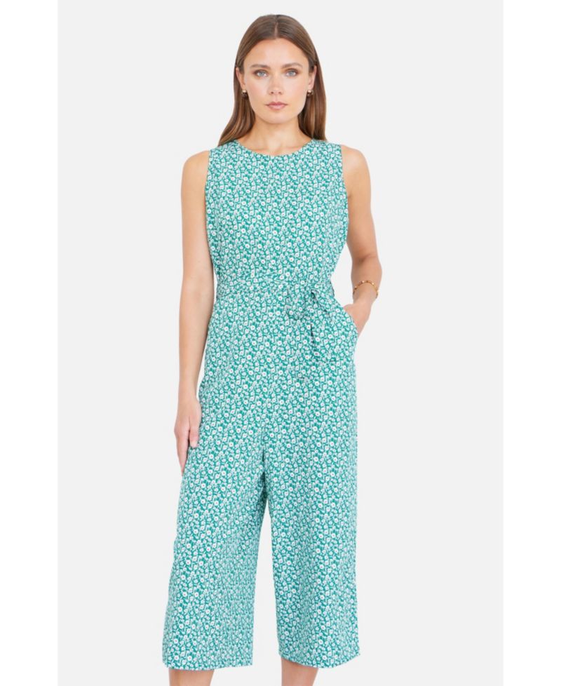Women's Ditsy Culotte Jumpsuit