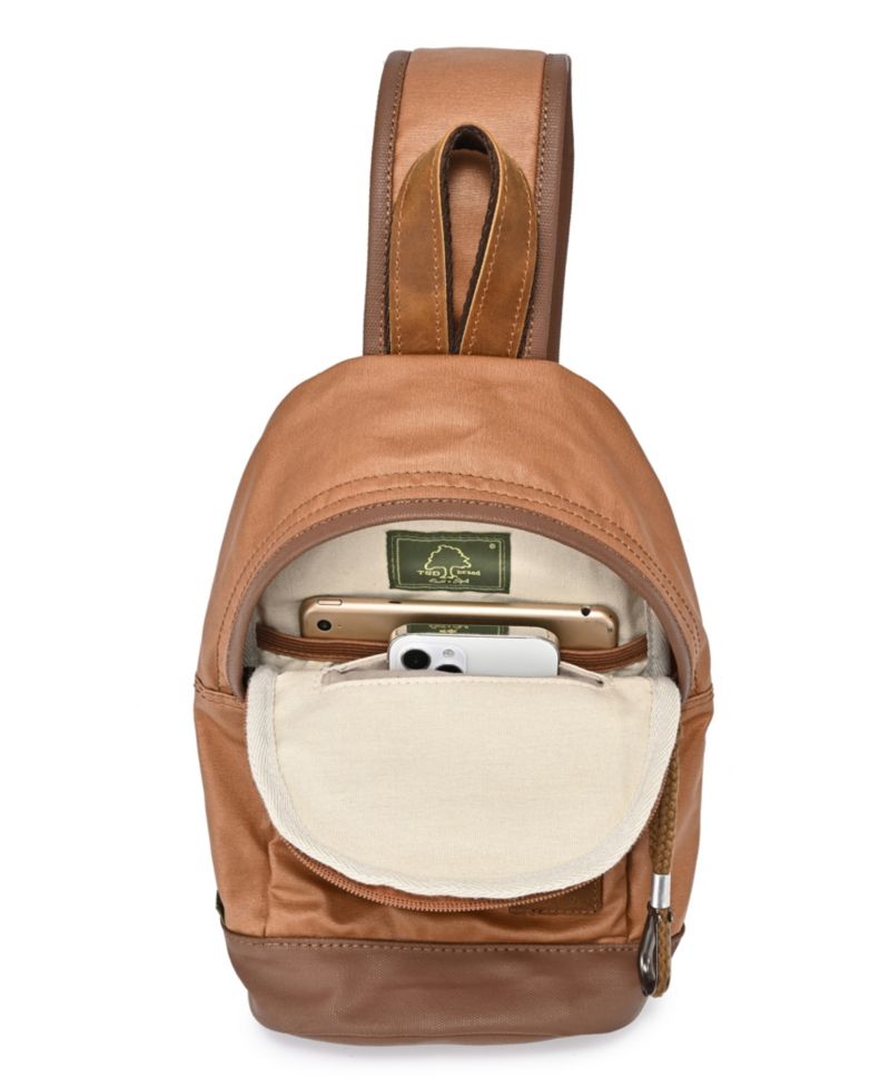 Urban Light Coated Canvas Sling Bag