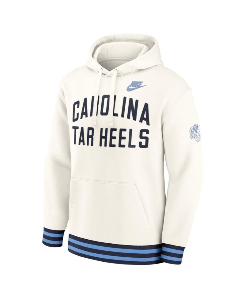 Men's Cream North Carolina Tar Heels Legacy Retro Pullover Hoodie