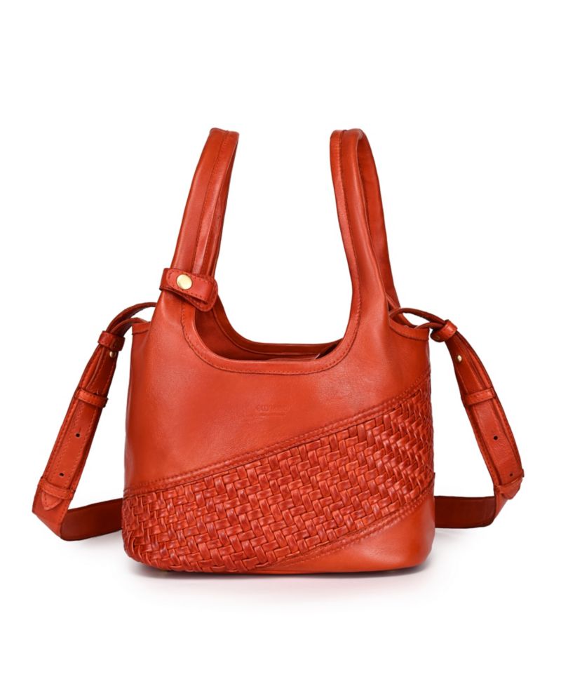 Lily Small Handwoven Tote Handbag