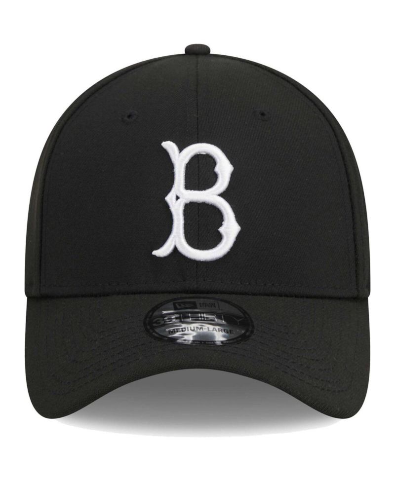 Men's Black Brooklyn Dodgers Logo 39THIRTY Flex Hat