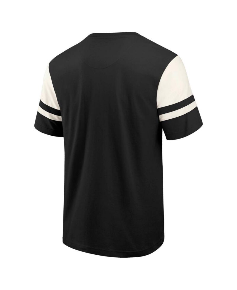 Darius Rucker Collection by Men's Black Las Vegas Raiders Football T-Shirt