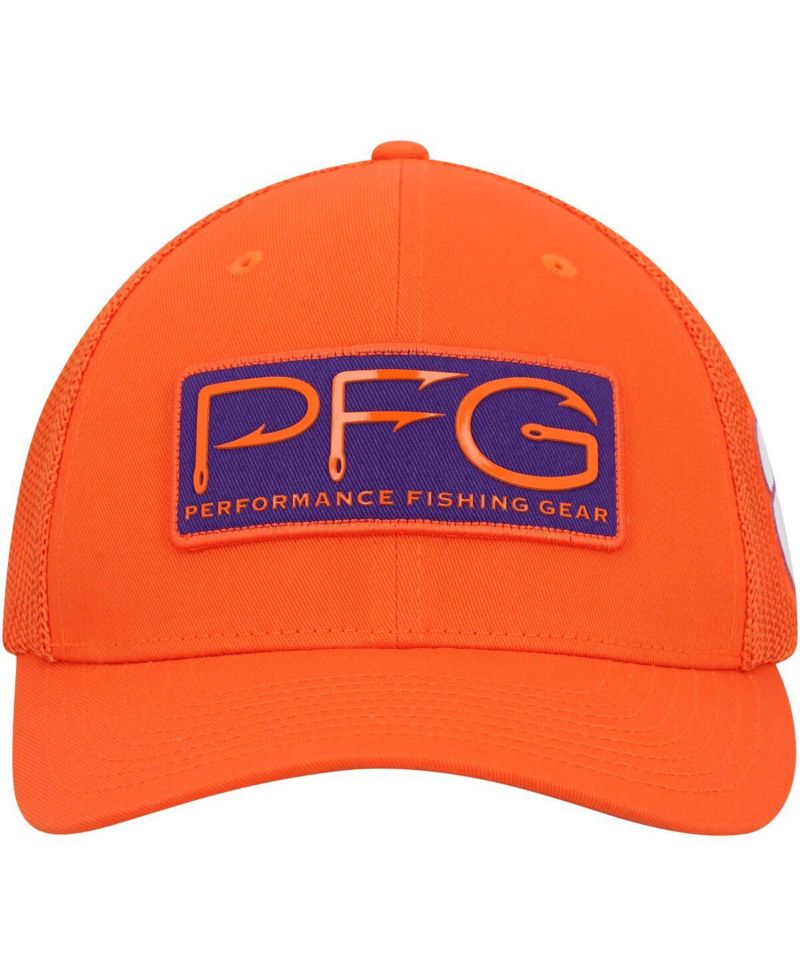 Men's Orange Clemson Tigers PFG Hooks Flex Hat