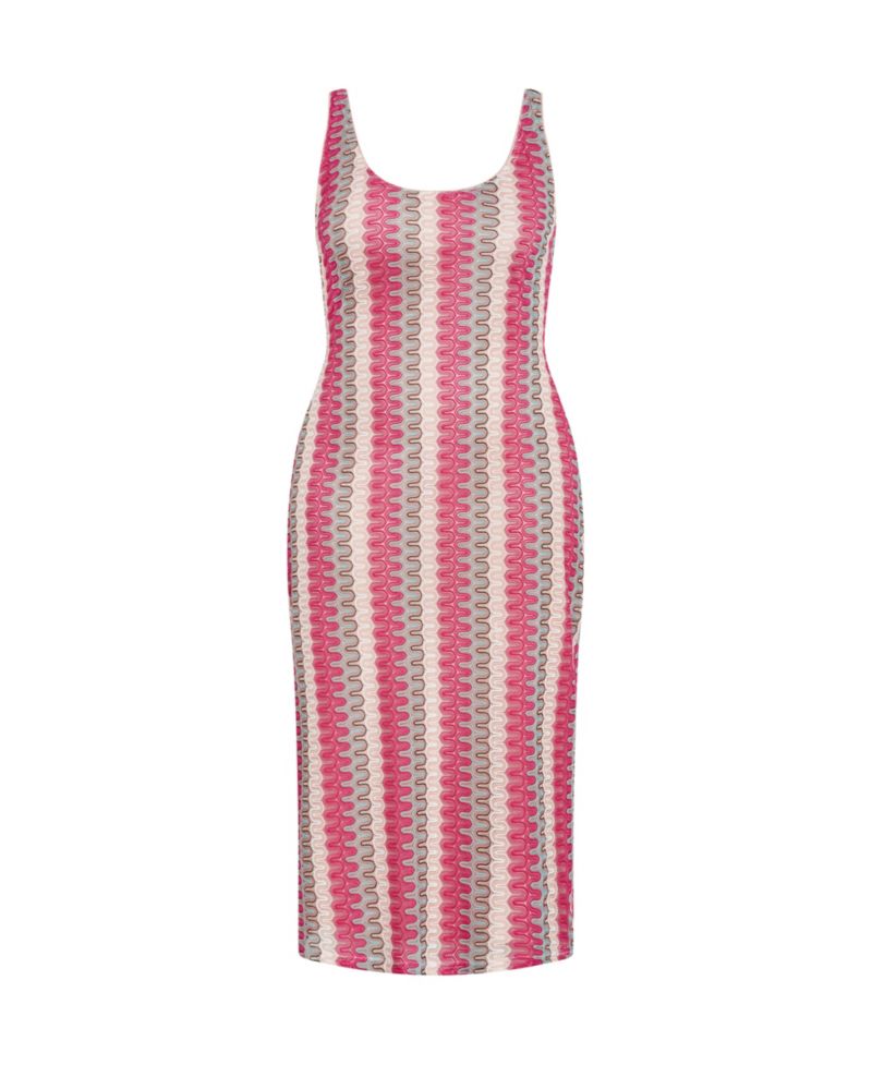 Plus Size Leilani Stripe Dress