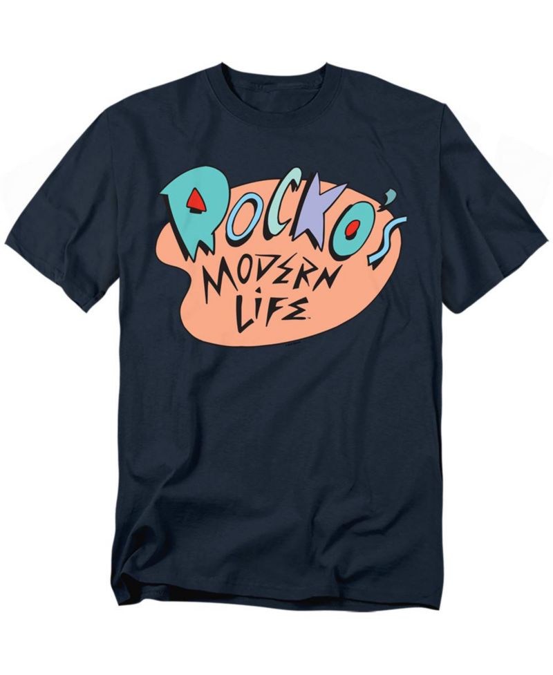 Rocko s Modern Life Men's Rocko's Modern Life Retro Logo T-Shirt