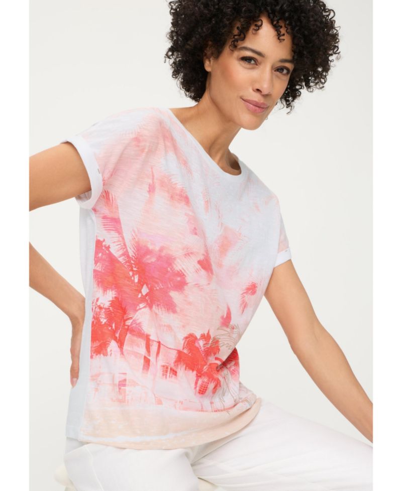 Women's Panneaux Print T-Shirt