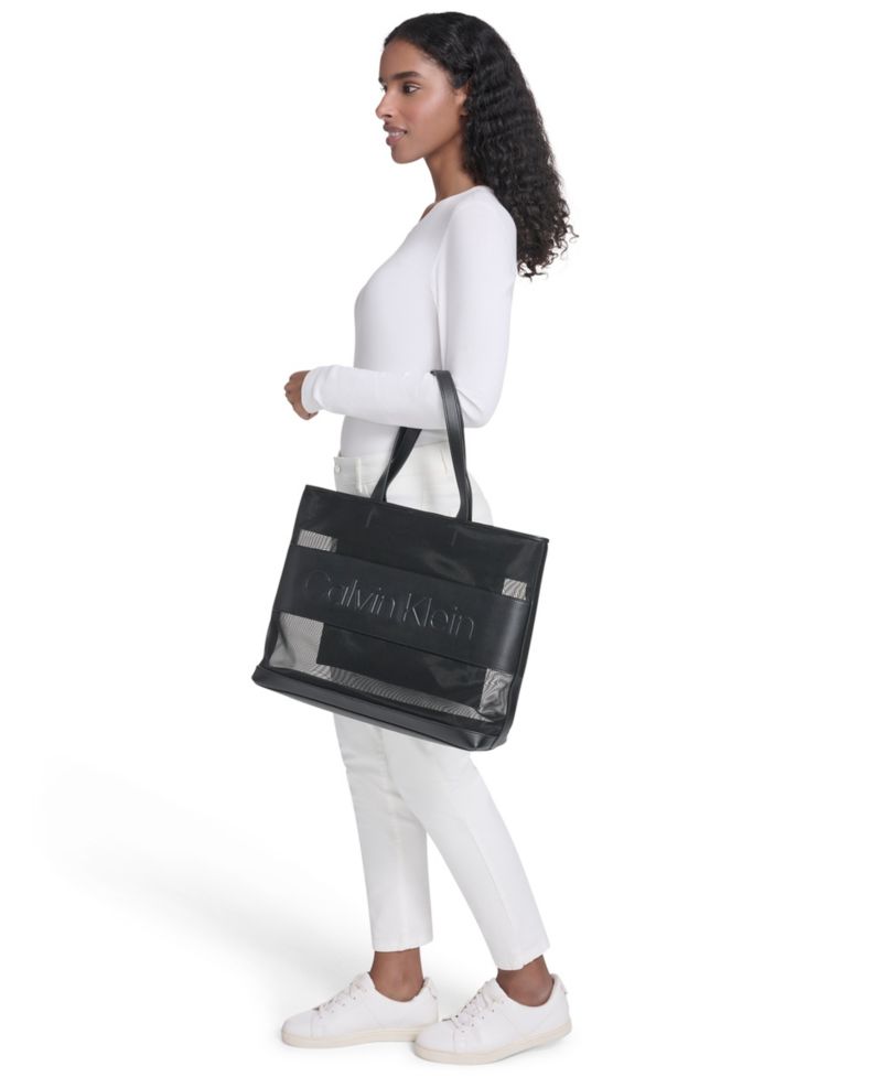 Aurelia Mesh Large Tote Handbag