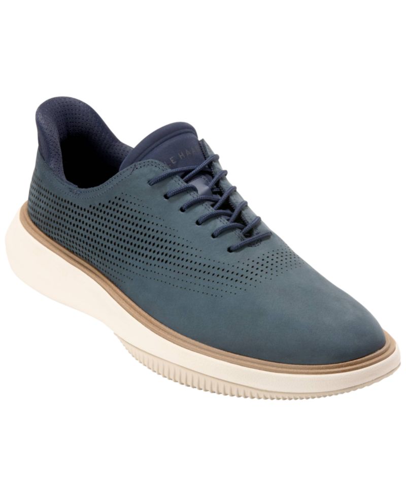 Men's Grand Phaze Laser Quick-On Lace-Up Oxford Shoes