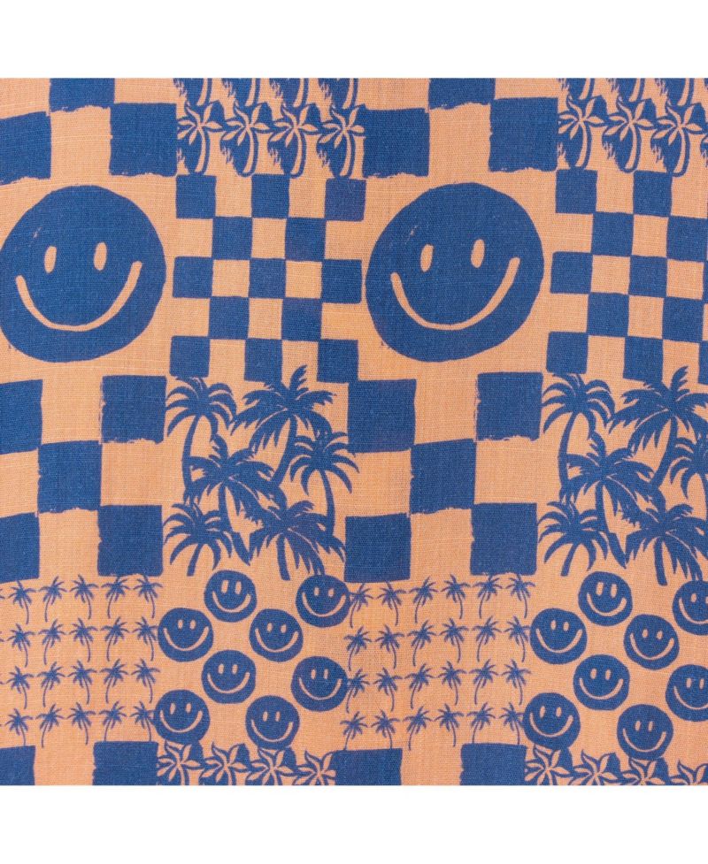 Little Boys Andy and Evan Andy and Evan Allover Smiley Print Buttondown and Shorts Set