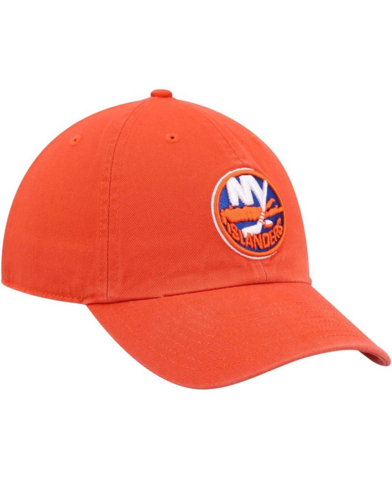 Men's Orange New York Islanders Clean Up Adjustable Hat