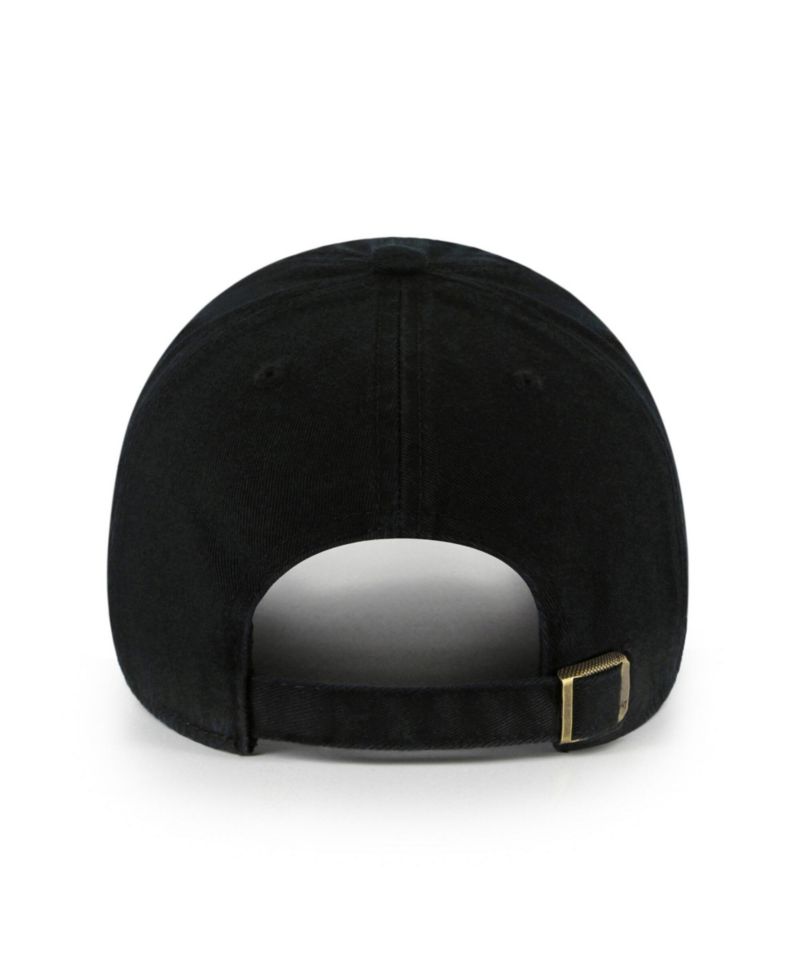 Men's '47 Black ECU Pirates Vault Clean Up Adjustable Hat